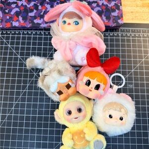 POPMART CRYBABY, PUCKY & TELETUBBY